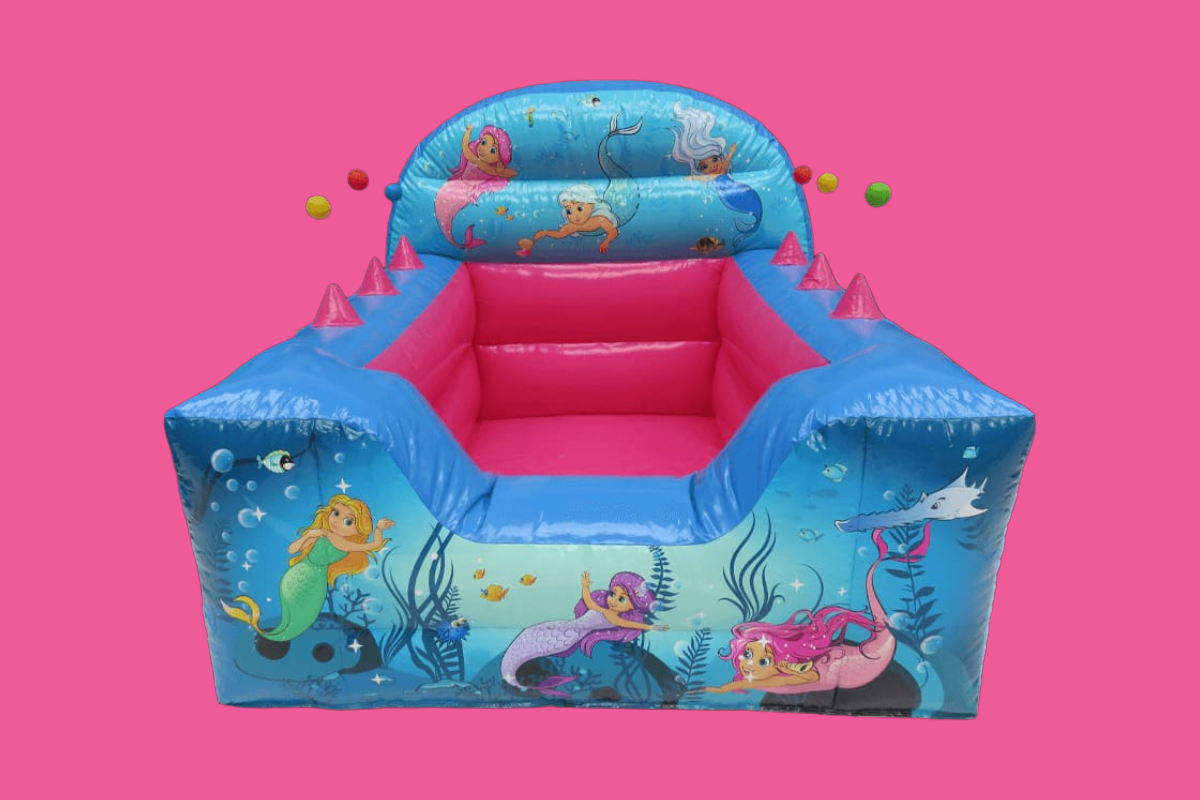 Mermaid Inflatable Ball Pool